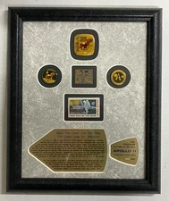 25th Anniversary Apollo 11 Commemorative Frame, c.1994 (NEW, SHIPS FREE) picture