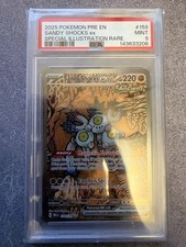 Pokemon Sandy Shocks ex 159/131 Prismatic Evolutions PSA 9 Graded picture