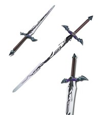 43.5” Solo Leveling Demon King's Longsword Cosplay Costume Prop Collectible picture