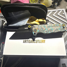 Artisan Cutlery Proponent 1820S-CCS Pocketknife Carbon Fiber Tanto Frame Lock picture