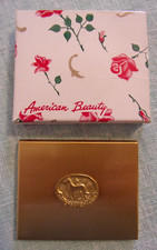 FARMERS & MECHANICS BANK ADVERTISMENT PROMOTION AMERICAN BEAUTY COMPACT NIB picture