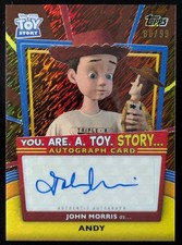 2025 Topps Crystal Pixar 30 Years of Toy Story #YRT-JM John Morris #/99 picture