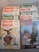 1962 Boys' Life Magazine Lot Of 12. Complete Year picture