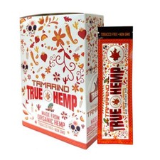 True Hemp TAMARIND Herbal Rolling Papers (Full Box of 25 Pouches/2 Per Pack) picture