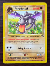 Wizards Pokémon Fossil Aerodactyl 16/62 1st Edition 1999 English Card picture