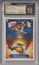 Pop1 2022 Topps GPK x MLB Series 2 Alex Pardee Cruz Missile #8A Oneil Cruz CGC10 picture