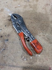 Vintage Leverage Tools Inc. LeverWrench Locking Pliers #6 Nebraska USA picture