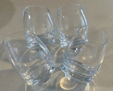 MCM Rosenthal Studio Line German Crystal Schnaps Egg Roly Poly Shot Glass 4 picture