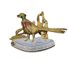 Lions Club Pin Traders of Iowa Pheasant Bird LITPC picture