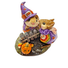 Wee Forest Folk Retired Artist OAK Halloween Mouse Talk picture