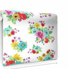 The Pioneer Woman Breezy Blossom  Peel & Stick Wall Paper NEW 18 