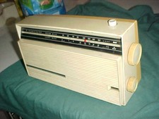 VINTAGE SONY TR-727Y TRANSISTOR RADIO 7 TRANSISTOR AM-SW 1963 CIVIL DEFENSE picture
