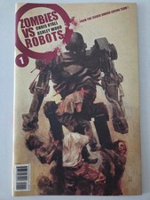 ZOMBIES VS ROBOTS #1 (2006) IDW COMICS CHRIS RYALL ASHLEY WOOD COVER & ART picture