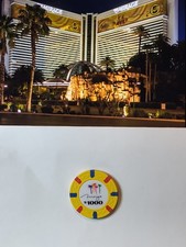 $1,000 Mirage Commemorative Chip. Excellent Condition. picture