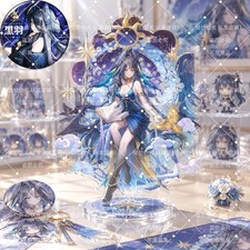 2Pcs Hot Game Neverness To Everness 10Cm Acrylic Stand Figure Tinplate Badge picture