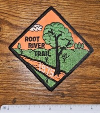 Root River Historical Trail 1975 Boy Scouts BSA Vintage Wisconsin WI Patch picture