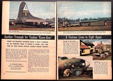 Boeing B-17G~Sir Baboon McGoon 1944 pictorial “A Fortress Lives to Fight Again” picture