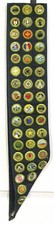 c.1947-1961 Boy Scouts of America BSA Explorer Green Merit Badge Sash& 53 Badges picture