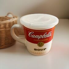 Vintage Campbell's Soup Travel Mug With Lid Micowaveable BPA Free Handwash  picture