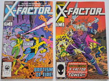 X-FACTOR SET OF 62 ISSUES (1985) MARVEL COMICS 1ST CAMEO APOCALYPSE #5 SIMONSON picture
