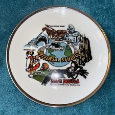 Vintage 1981 Universal City Studios Souvenir Plate Galactica Dracula Jaws #FF picture