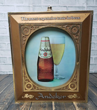 Vintage Andeker Beer Light Up Sign. 12