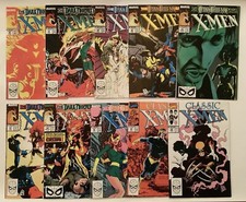 X-MEN CLASSIC #36-45 ~ 1989 -1990 MARVEL ~ 10 ISSUE RUN ~ NEAR MINT SEE PICS  picture