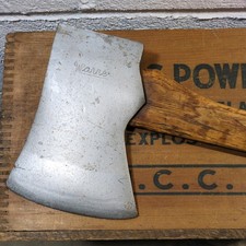 Vintage Warren Axe and Tool Co. 3.5 lb Jersey Miners Axe, Original Handle  picture