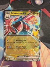 Pokemon TCG Card: Salamence ex 109/128 30C Me: 30th Celebration Holo Double Rare picture