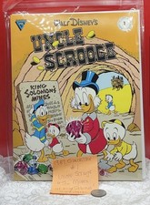 1987 Uncle Scrooge The Mines of King Solomon #1 Gladstone Walt Disney picture