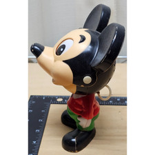 Vintage 1970s Mattel Chatter Chums Mickey Mouse Pull String Talking Toy 1976 picture