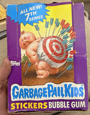 1987 Topps Garbage Pail Kids Original Series 7 Wax Box 48 Unopened Packs Vintage picture