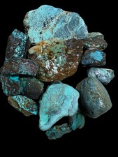 Natural Hubei Turquoise Mixed Lot Blue And Green picture