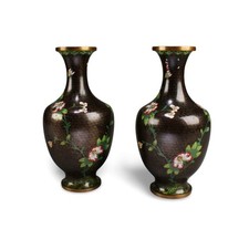 A Pair of Cloisonne Vases picture