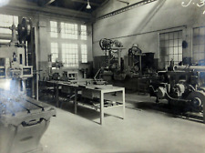 Vintage Machine Shop Tools Equipment Photos (2) Azusa CA Morris Dam 1930-40s picture