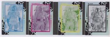 2024 Topps Chrome Star Wars The Mandalorian AXE WOVES PRINTING PLATE BOOKLET 1/1 picture