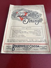 ANTIQUE YMCA MAGAZINE “ THE RED TRIANGLE” dated July 1924 picture