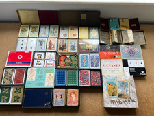 JOB LOT - 25 x VARIOUS DOUBLE DECK SETS PLAYING CARDS - FREE UK POSTAGE picture