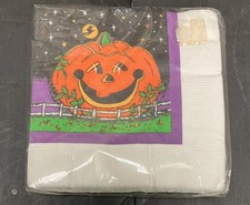 NOS Vintage Halloween Napkins The Great Pumpkin Pack of 30 CA Reed 5