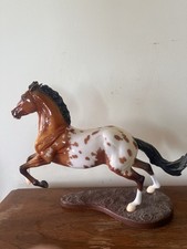 Breyer 2018 Web Special Glossy “Fletcher” Bay Appaloosa Wyatt Mold picture