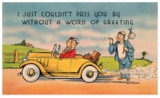 Vintage Humour Greeting Postcard. Unposted. BPC picture