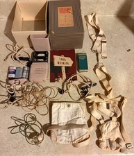Vintage 1945 Sonotone 700 Hearing Aid Boxed Set w/ Manual Harness - Batteries picture