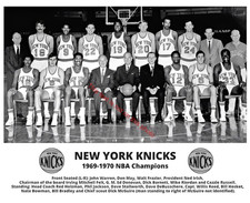 1969-70 New York Knicks NBA Champions Willis Reed 8x10 Glossy Photo Print HQ028 picture