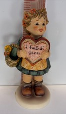 Hummel “Valentine Gift” Figurine #387, TMK-5 (1972-1979), 5 ¾ ” Tall, Very Good picture