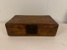 Vintage Possibly Antique Chinese Wood Rectangular Box picture