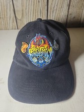 Disney MGM Studios Fantasmic Dragon Black Baseball Cap Vintage picture