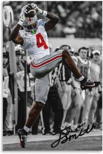 Jeremiah Smith Athletic Tribute Poster - Premium Sports Wall Art Decor24x36 picture