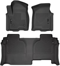 Husky Liners Weatherbeater Floor Mats | Fits 2019-2026 Chevrolet Silverado & GMC picture