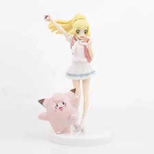 Lillie with Clefairy Anime Action Figure Toys 19CM picture