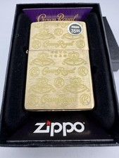 Zippo Crown Royal Elegance Design Engraved Lighter - 46299 - Brass - New picture